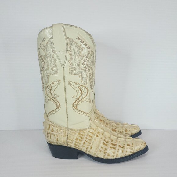 MEN'S AUSENTE CROC EMBOSSED BOOTS - FCM44